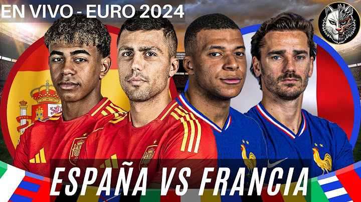 ESPAÑA 2-1 FRANCIA - PARTIDO EN VIVO - EUROCOPA 2024