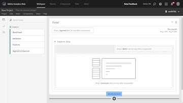 Using Panels to Organize Analysis Workspace Projects | Adobe Analytics