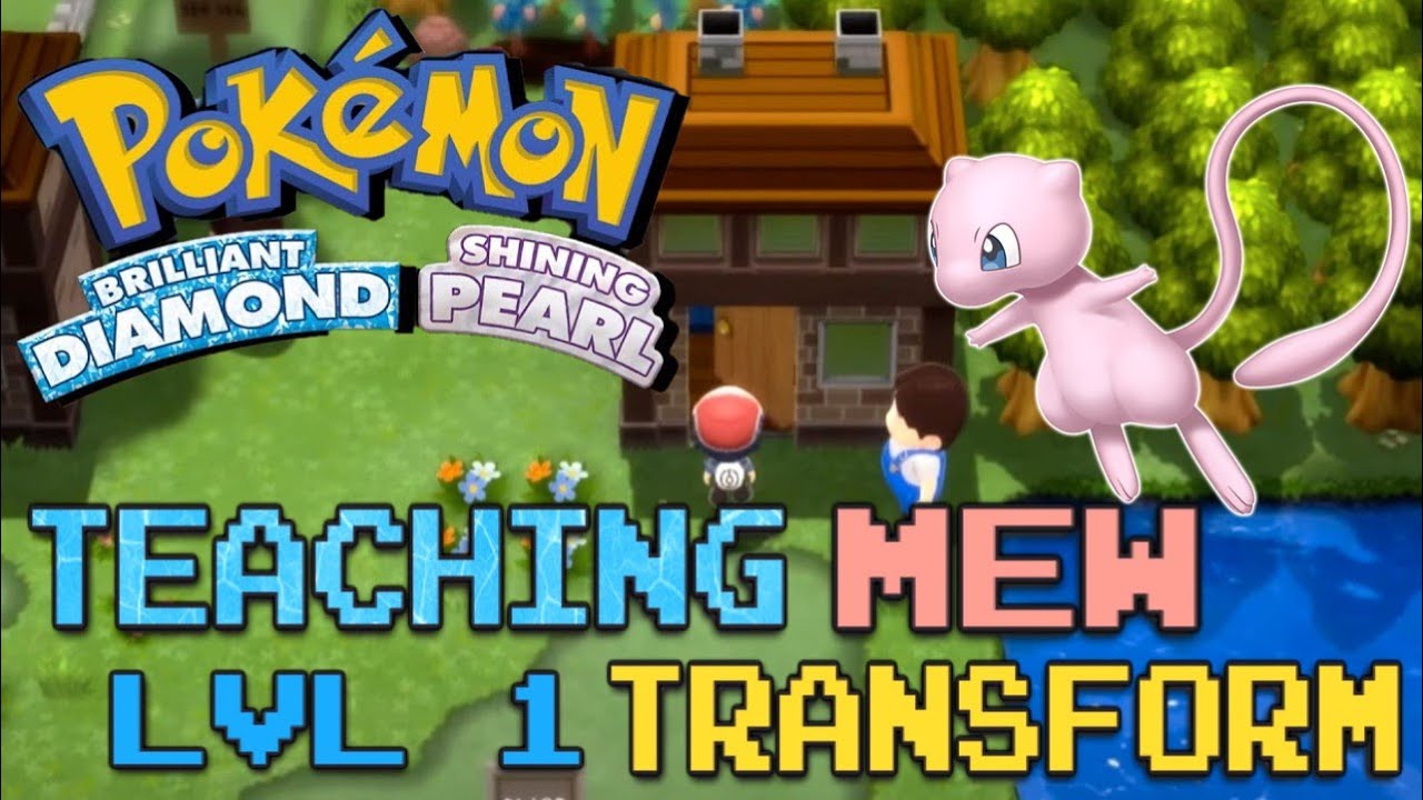 Best moveset for Mew in Pokemon Brilliant Diamond and Shining Pearl