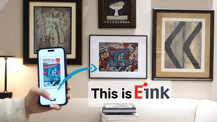 Digital Art Frames with E Ink Spectra 6 are Launching Soon 🖼️