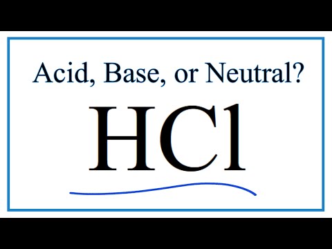 Video: Ar HOCl yra rūgštis ar bazė?