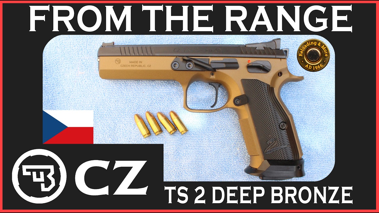 The CZ TS 2 Deep Bronze in action | 9x19 mm | The Ultimate IPSC