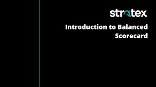 Stratex - Introduction to Balanced Scorecard