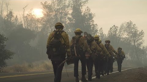 California fires: Battle weary firefighters persevering amid wildfires