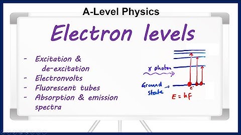 Electron levels (A-level Physics)