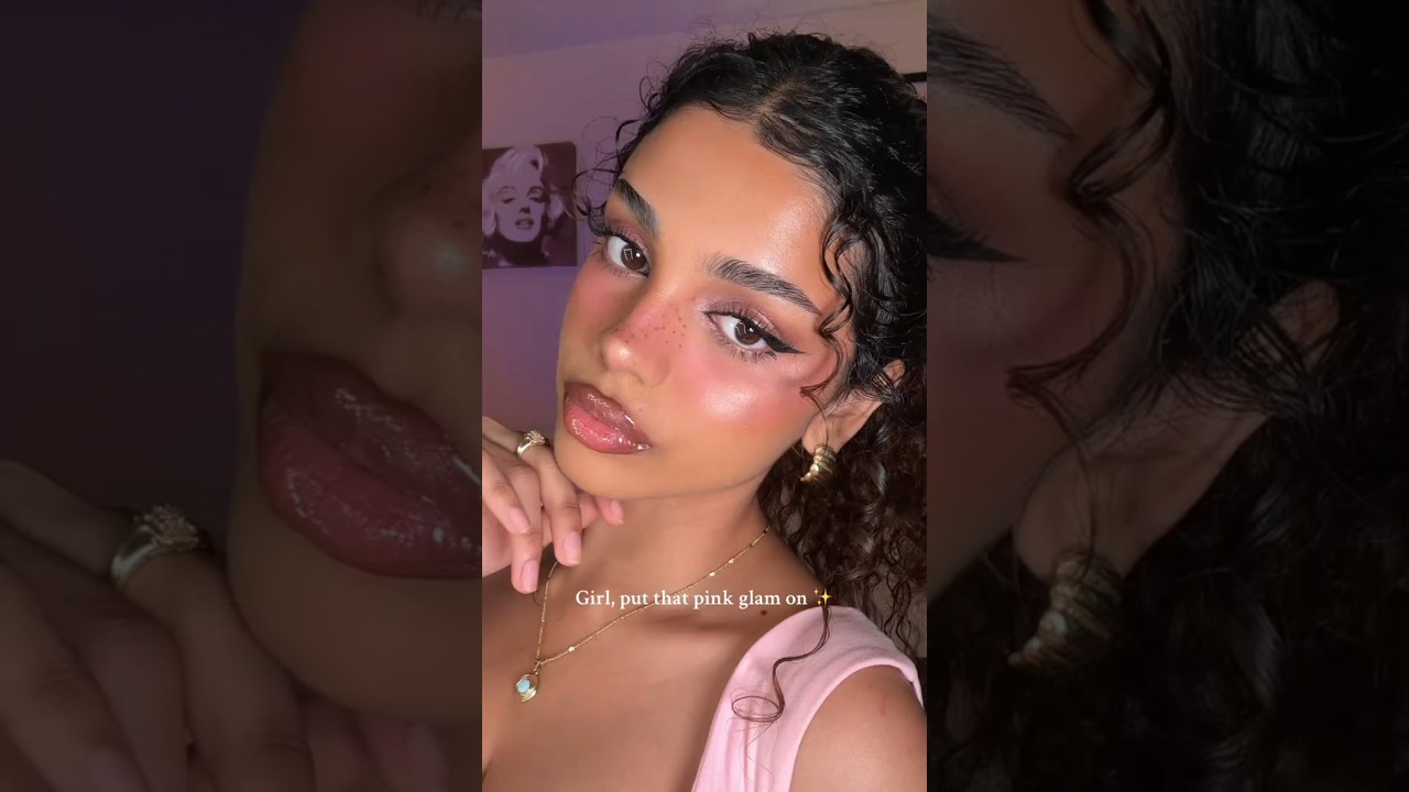 Girl, put the pink glam on💖 