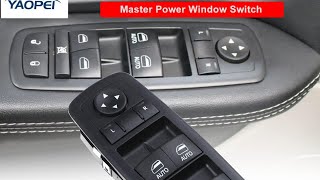 2014 Chrysler Town and Country Master Window Switch Replacement: DIY
