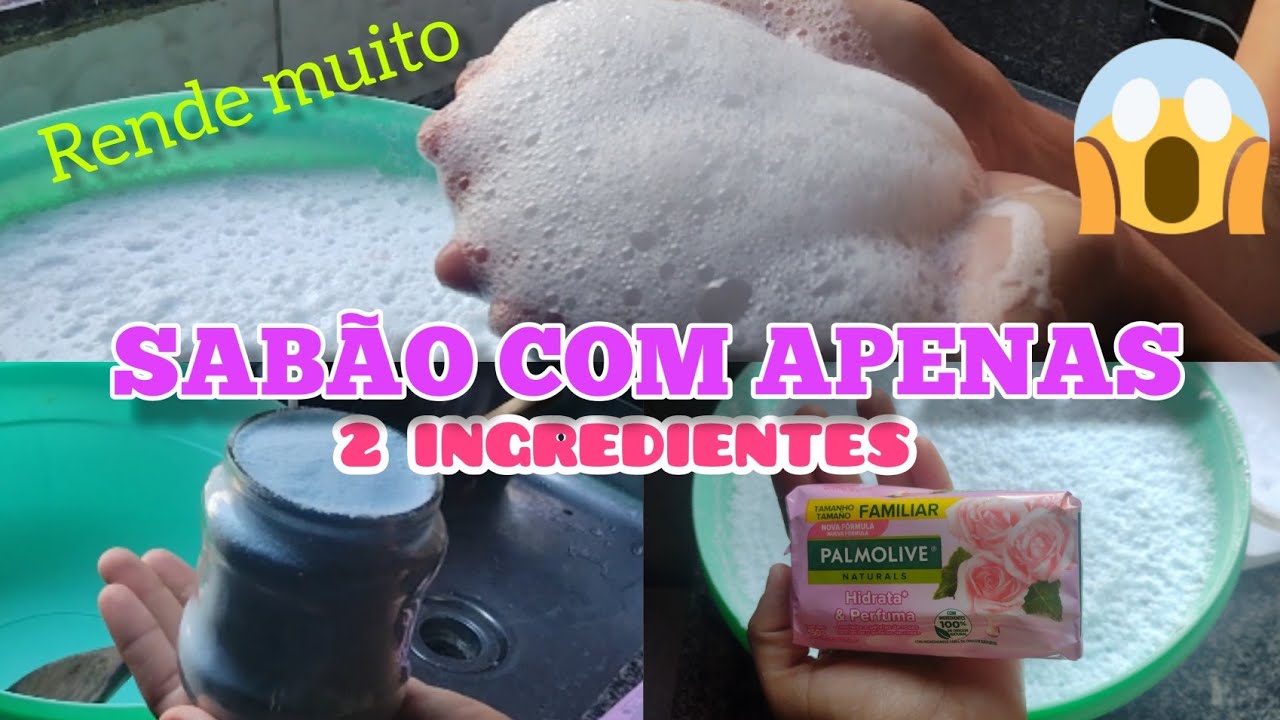 SABÃO LÍQUIDO COM APENAS 2 INGREDIENTES.#desafio @café com a luh Oliver☕