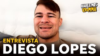 "UNA PELÍCULA", Diego Lopes REACCIONA a entrar a los rankings tras TKO en UFC 300