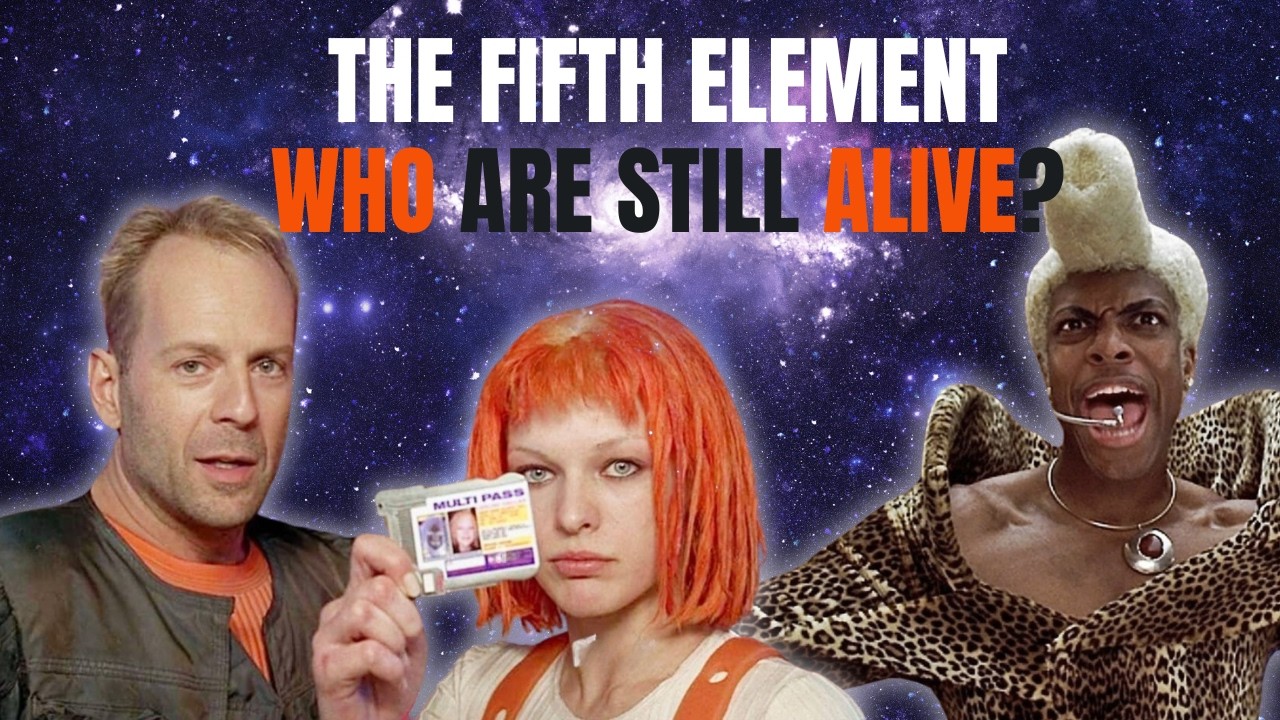 🔹The Fifth Element (1997) – Then & Now | Cast Evolution 🚀🧬