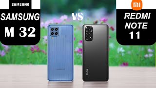 samsung galaxy m32 vs redmi note 11