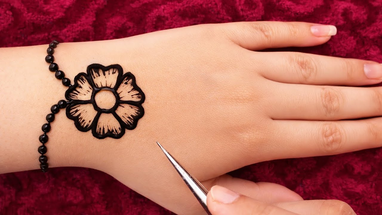 Easy & beautiful mehndi | New stylish mehndi design simple mehdi