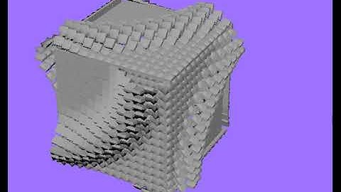 CUBE Animation in 3D MAYA