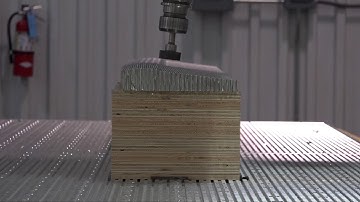 5-Axis - Shaping Aluminum Honeycomb