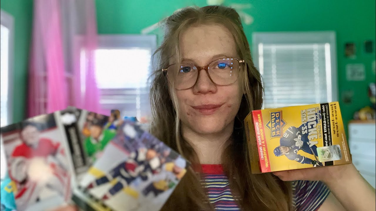 ASMR Hockey Card Unboxing and Pack Ripping