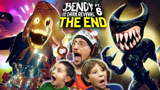 The End of Bendy and The Dark Revival! Shipahoy Wilson Boss Battle + No Exit Escape Chapter 5 Part 6