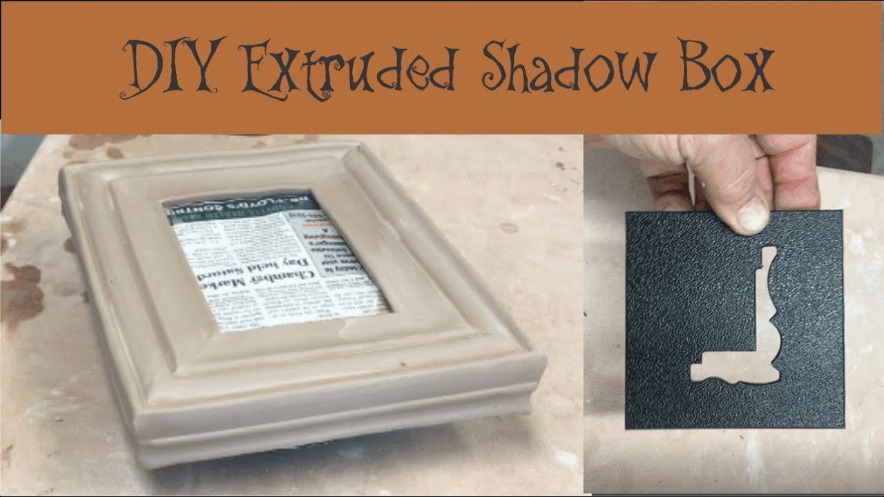 DIY Extruded Ceramic Shadow Box YouTube
