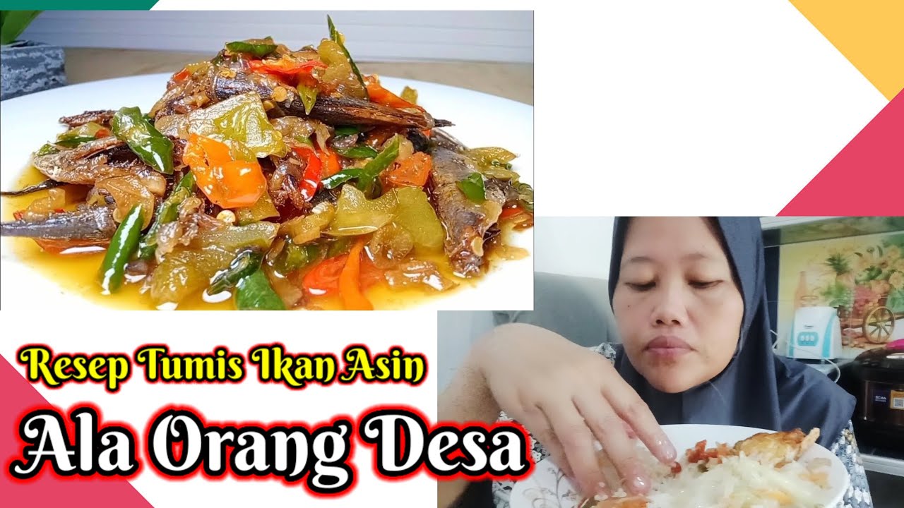 TUMIS IKAN ASIN CABE IJO+ TUMIS SAYUR🌿RAOS PISAN‼️