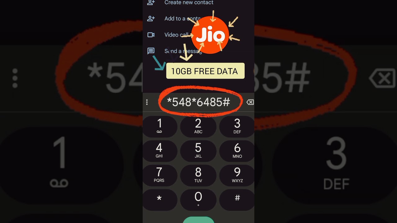 Jio 10GB Data Free 🤯 