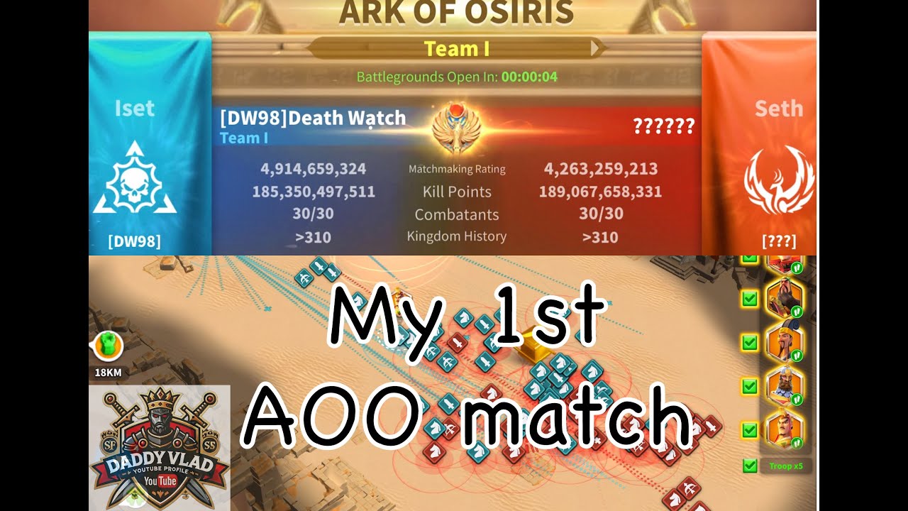 AOO against KD 1862 | Rise of Kingdoms