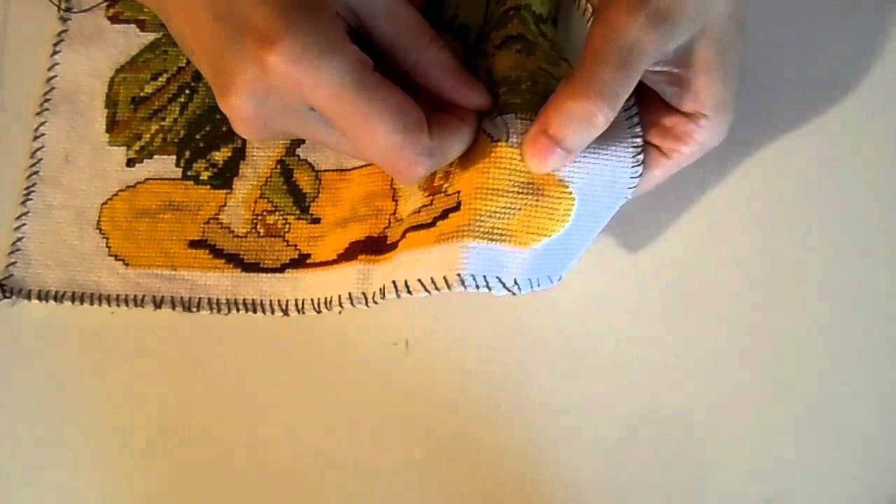 Aprede Punto de Cruz: Perfilar o delinear