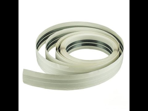 Монтаж углоформирующей бумажной ленты. Для чего нужна? Как с ней работать?