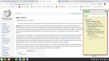 Từ điển Anh-Việt, Việt Anh trên Chrome