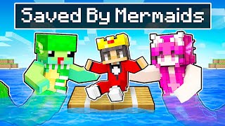 Saved By MERMAIDS In Minecraft!