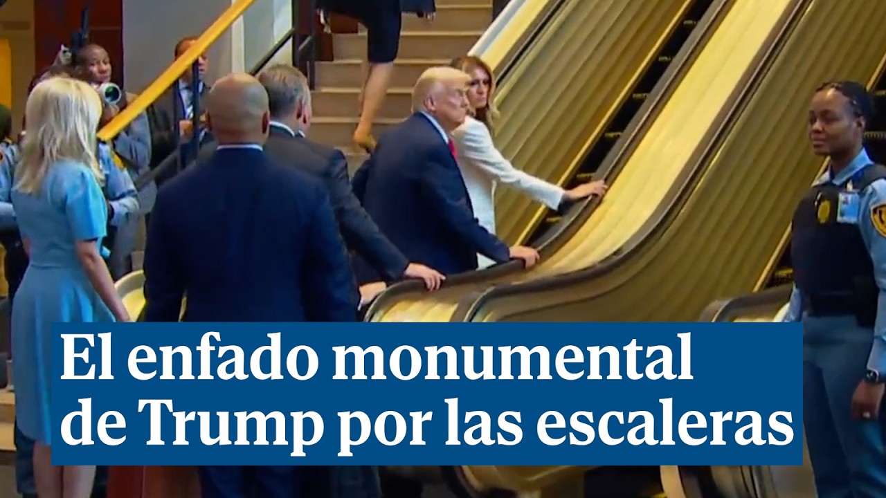 Casa Blanca dice que si alguien en ONU apagó escalera mécanica a Trump debe ser despedido