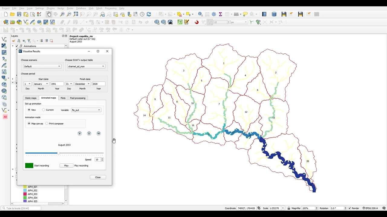 Test Copalita runoff 1990-2020
