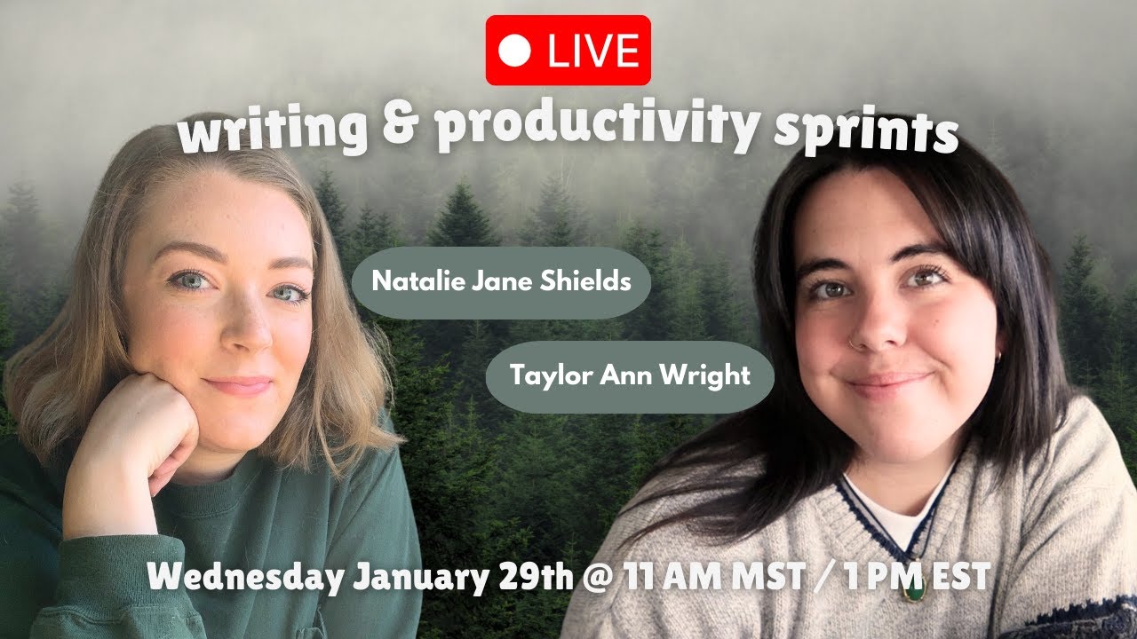 WRITE WITH US 🌟 Live Writing/Productivity Sprints ft. @taylorannwright