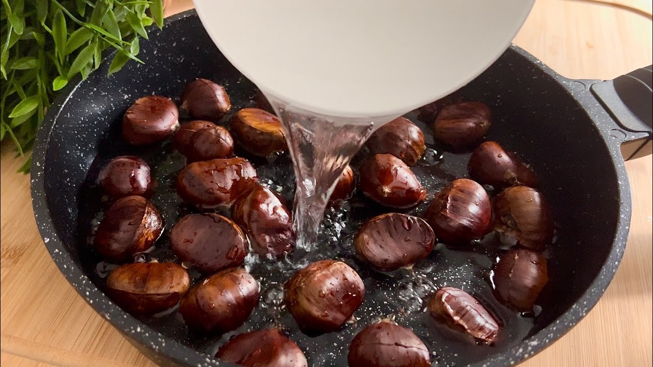 KESTANE ALDIĞIMDA HEMEN YAPIYORUM.YİYENLER BAYILIYOR.HAYATIMDA YEDİĞİM EN LEZZETLİ TARİF.