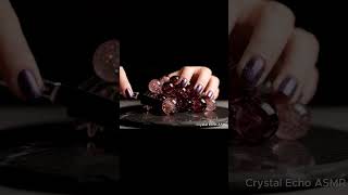 🍇 Schneiden exotischer Glas-Tafeltrauben – Befriedigendes ASMR #asmr #fruchtschneiden #glasfrucht