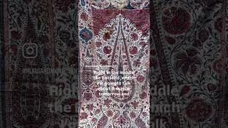 Antique Kalamkari and dye mordant resist textile from 1850‘s #kalamkari #antiquetextiles #chintz