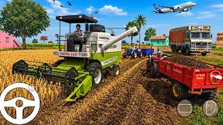 Indian Tractor Driving Game 🚜 | Realistic Tractor Driving Simulator | Village Farming Gameplay 🔥 screenshot 4