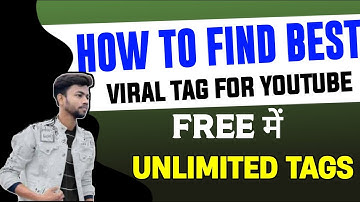 How to Find Best VIRAL TAGS for YouTube Video🔥|Search Viral Tags without Google Ads Keyword Planner