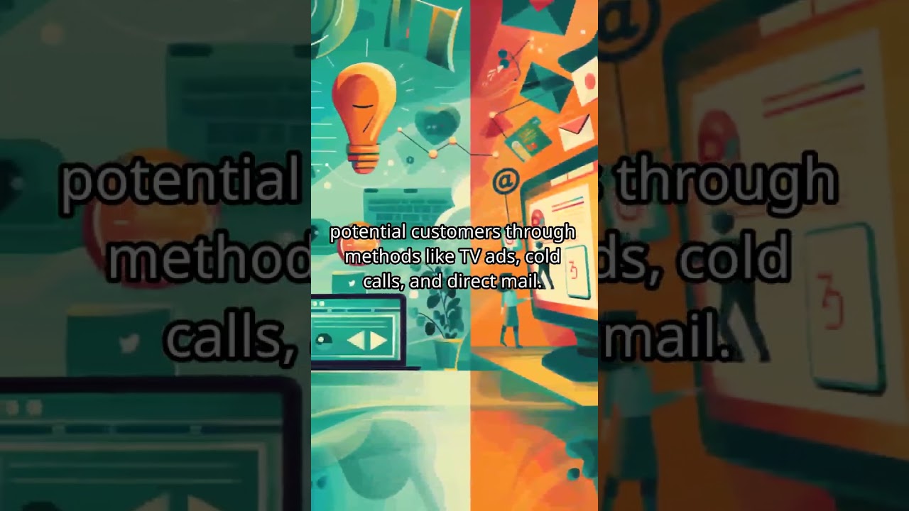 What is the difference between inbound and outbound marketing?