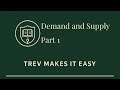 Demand and Supply Explained: The Basics of Market Forces | Trev on Econ (Ep. 13)