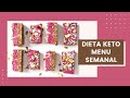 Dieta Keto menu semanal ✅ Como bajar de peso - Custom keto Diet