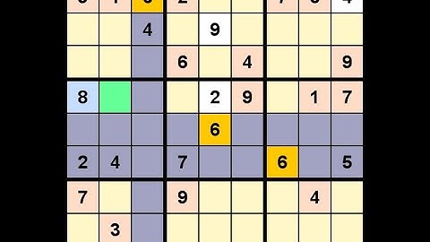 How to Solve Washington Times Sudoku Difficult March 11, 2022