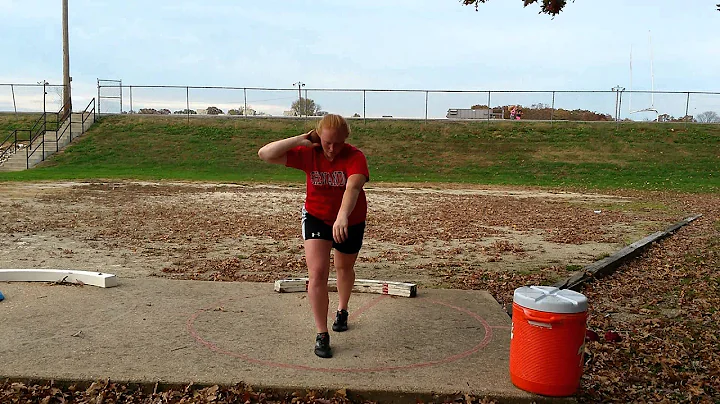 Allison Hinson Shot Put Oct 2015