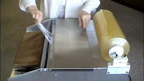 Heat Seal 625A Table Top Wrapper