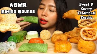 ASMR Jajanan Pasar (Indonesian Traditional Snacks) Part 2 | Chewy Sticky Eating Sounds | No Talking
