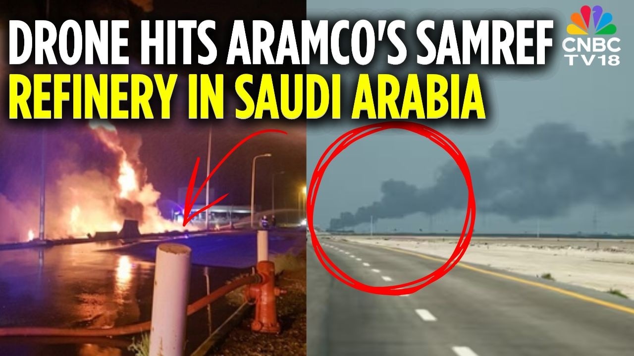 WATCH | Saudi Arabia: Fire At Aramco's SAMREF Refinery After Drone ...