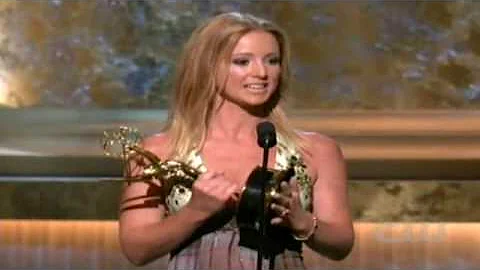 Susan Haskell and Christian Jules LeBlanc 2009 Emmy Win