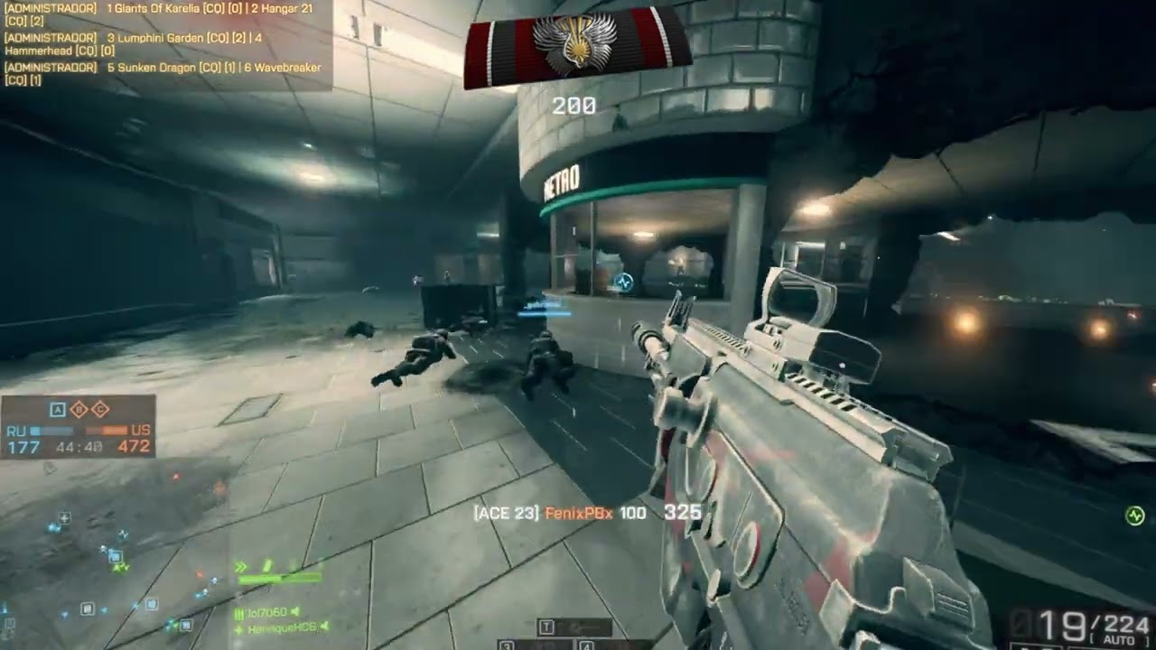 OPERATION METRO BF4... WITH ace23