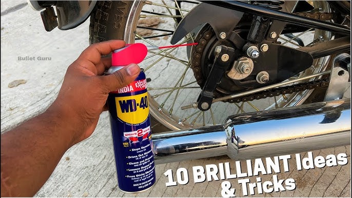 WD-40 as a motorcycle chain cleaner – Ramblings of a Singapore Biker Boy