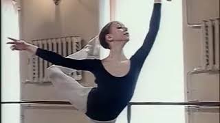 Ekaterina Osmolkina. Rehearsal for Diana variation from Diane &amp; Acteon pas de deux. Vaganova. 1999.