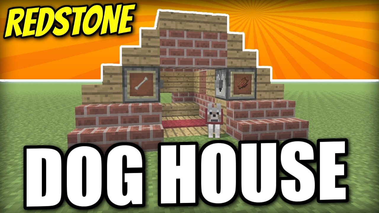 Download How To Make A Cool Dog House In Minecraft Gif - Innovative