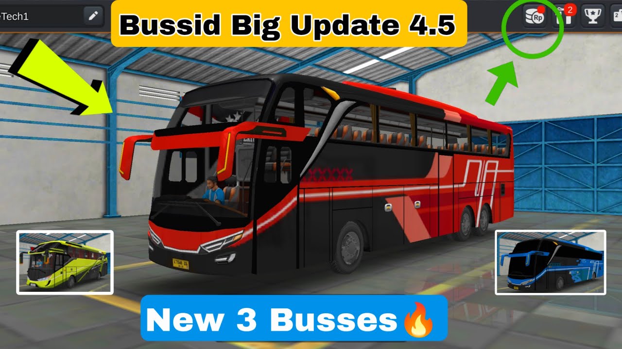 Bus Simulator Indonesia New Update 4.5 | new busses and many more ...